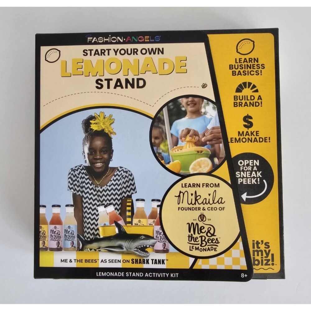 Fashion Angels Start Your Own Lemonade Stand, New In Sealed Box